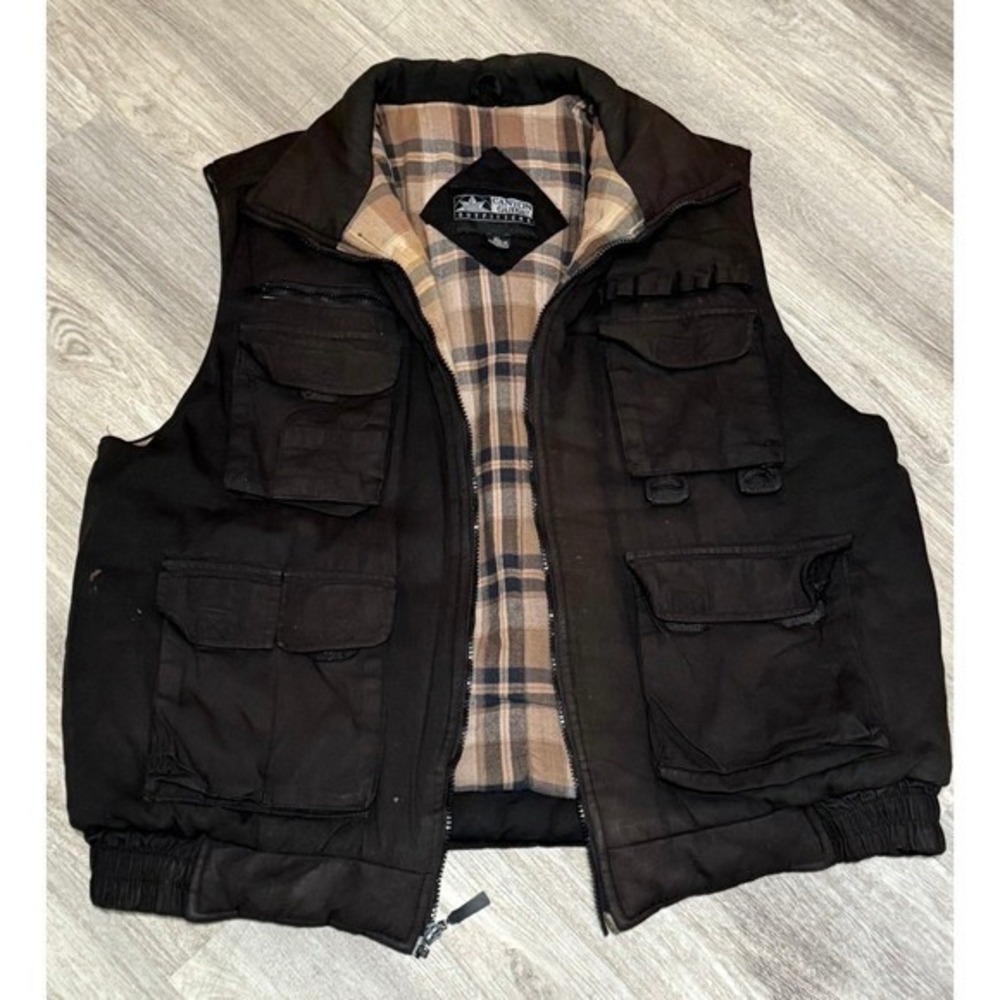 Mens Canyon Guide Outfitters Insulated Vest Black Size‎ XL